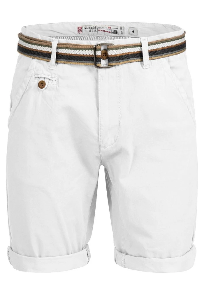 Sortie 👍 INDICODE JEANS CASUAL FIT - Short - Off White 😀 – Image 6