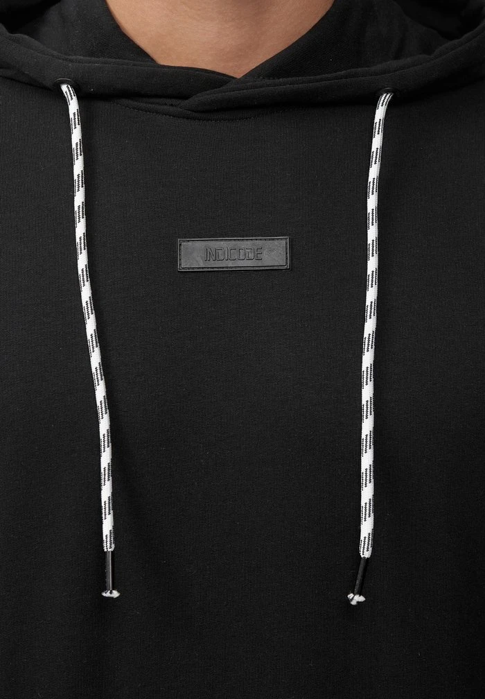 Coupon 🌟 INDICODE JEANS BENTLEY - Sweat à Capuche - Black 🎉 – Image 5