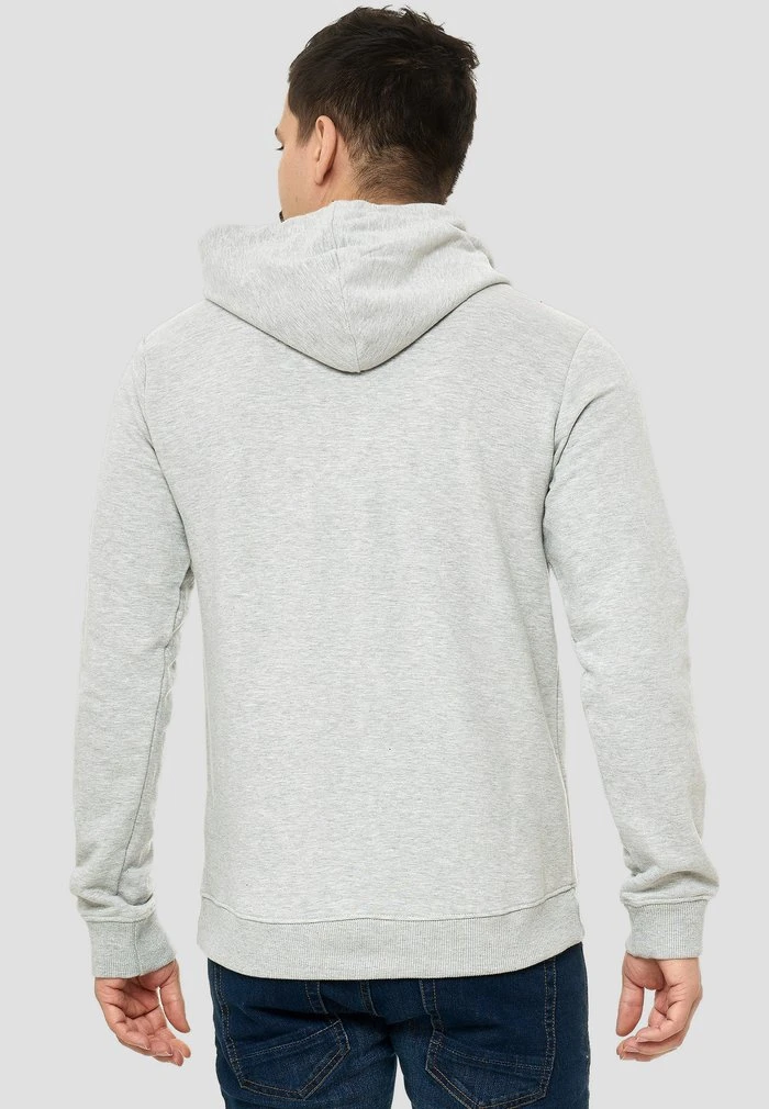 Les meilleures critiques de ⌛ INDICODE ⭐ JEANS Sweat à Capuche Zippé - Gray 🧨