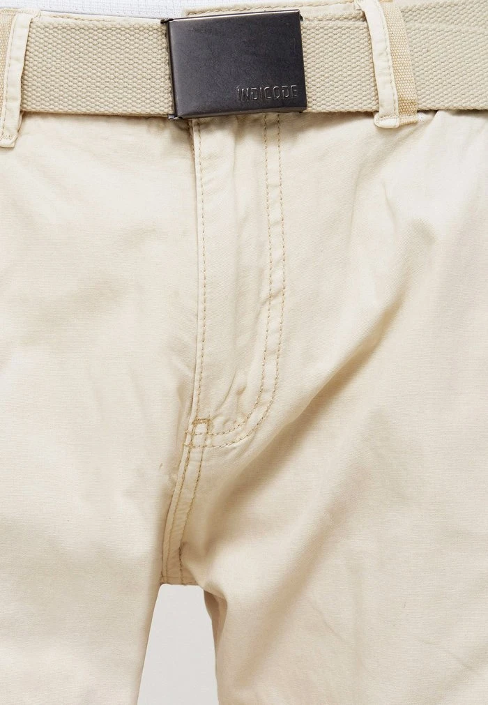 Budget 🎉 INDICODE JEANS CARGO ABNER - Short - Fog 👏 – Image 4