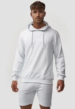 Remise 🔥 INDICODE JEANS BENTLEY - Sweat à Capuche - Illusion Blue ✔️