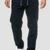 Nouveau 👍 INDICODE JEANS BOULWARE - Pantalon Classique - Navy 🛒