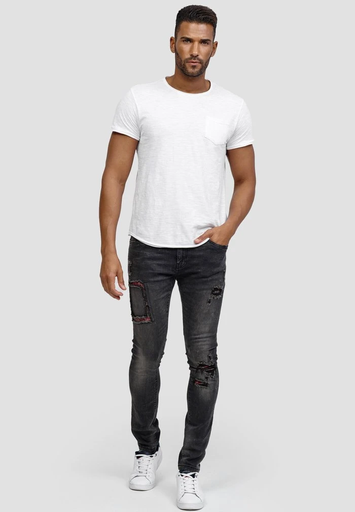 Remise 🧨 INDICODE JEANS COMPTON - 😍 JEANS Skinny - Vintage Black ✔️ – Image 2