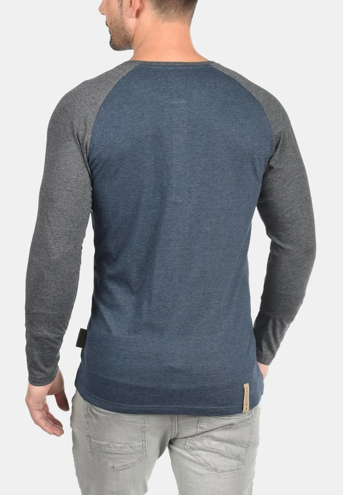 Meilleur prix đ INDICODE JEANS IDWINSTON - T-shirt à Manches Longues - Navy Mix đ â Image 2