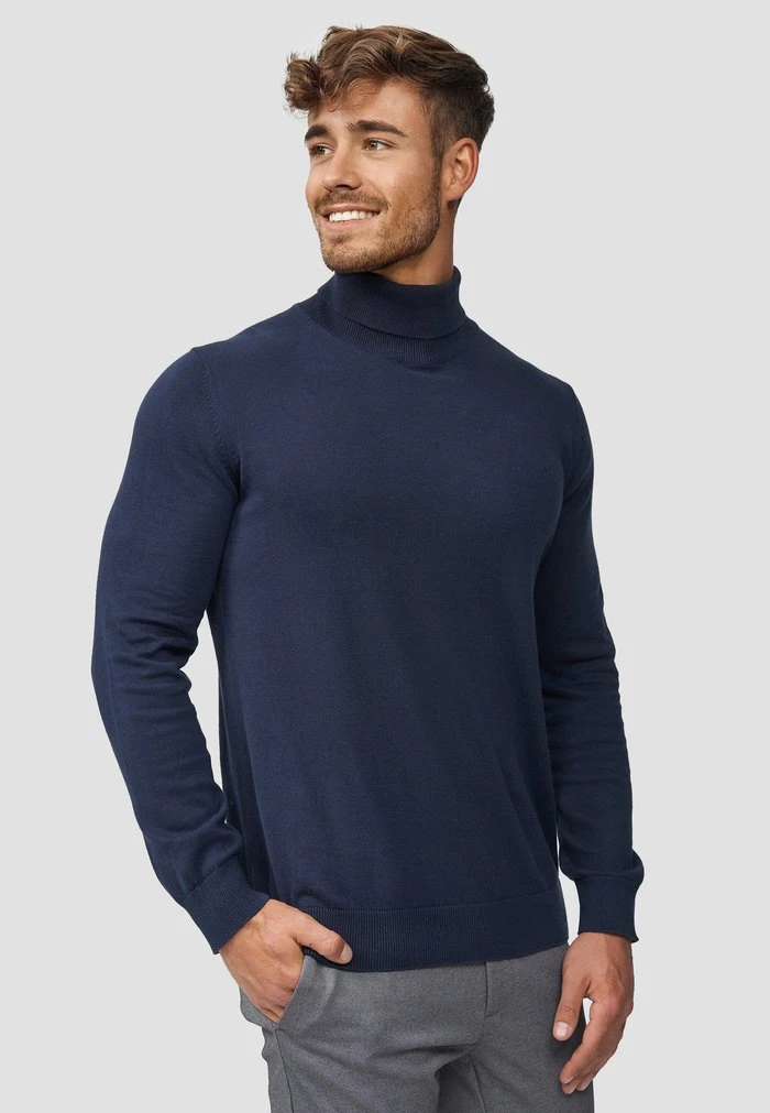 Meilleur prix 🎁 INDICODE JEANS GATES - Pullover - Navy 👍 – Image 5