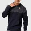 Meilleure vente 🛒 INDICODE JEANS SAUNDERS - Sweat à Capuche - Black 🥰