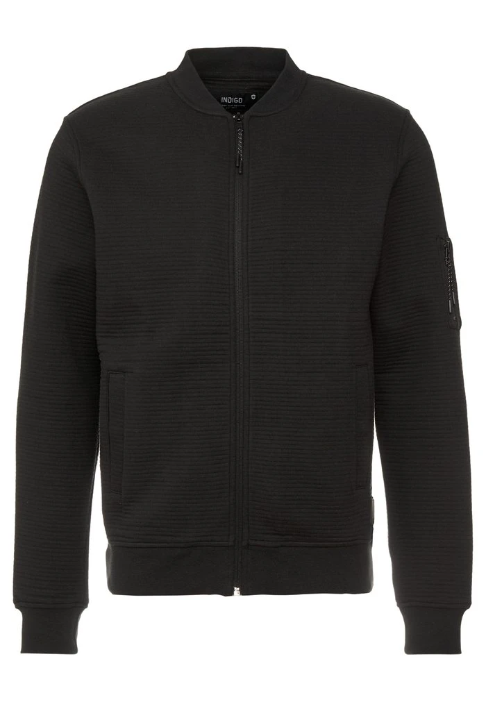 Meilleure vente ⭐ INDICODE 😍 JEANS LANYARD - Sweat à Capuche Zippé - Black ❤️ – Image 5