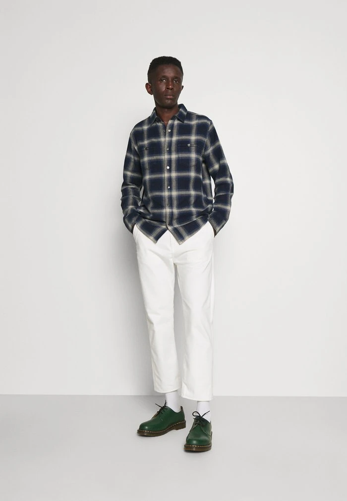 Le moins cher ⭐ INDICODE 🎉 JEANS CAMERON - Chemise - Navy 🌟 – Image 2