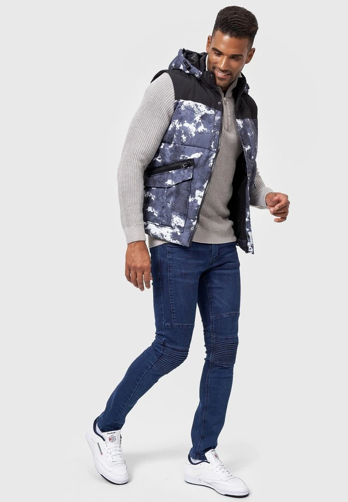 Nouveau 🥰 INDICODE JEANS Veste Sans Manches - Offwhite 🤩 – Image 2