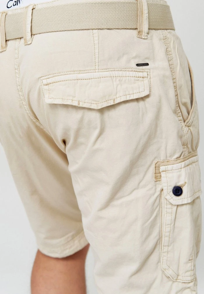 Budget 🎉 INDICODE JEANS CARGO ABNER - Short - Fog 👏 – Image 3