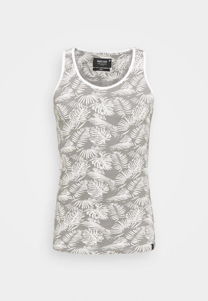 Le moins cher 👍 INDICODE JEANS BREW - Débardeur - Light Grey ❤️ – Image 5