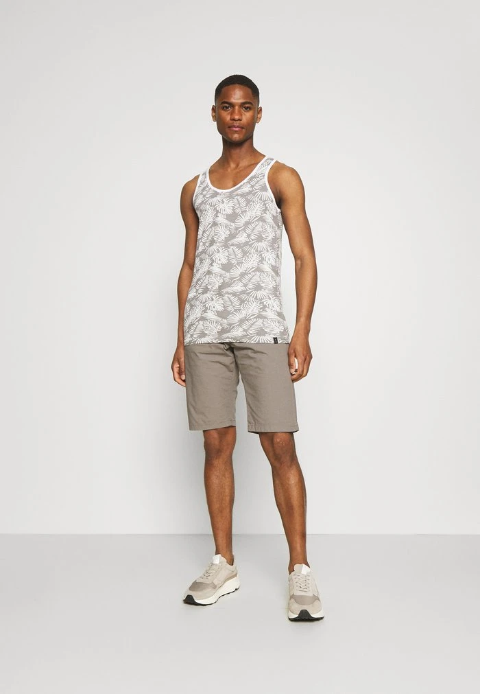 Le moins cher 👍 INDICODE JEANS BREW - Débardeur - Light Grey ❤️ – Image 2