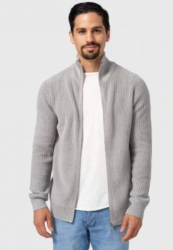 Top 10 🎉 INDICODE JEANS DODSON - Gilet - Lt Grey Mix 🌟