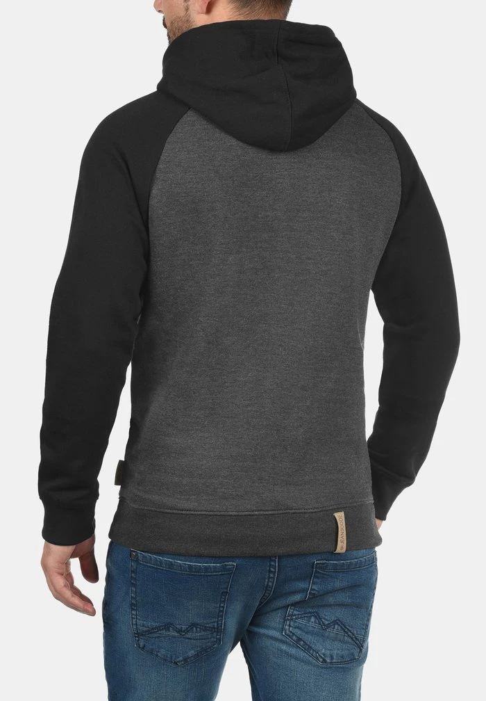 Grosses soldes ❤️ INDICODE JEANS IDELLIOT - Sweat à Capuche - Charcoal/black 🧨 – Image 2