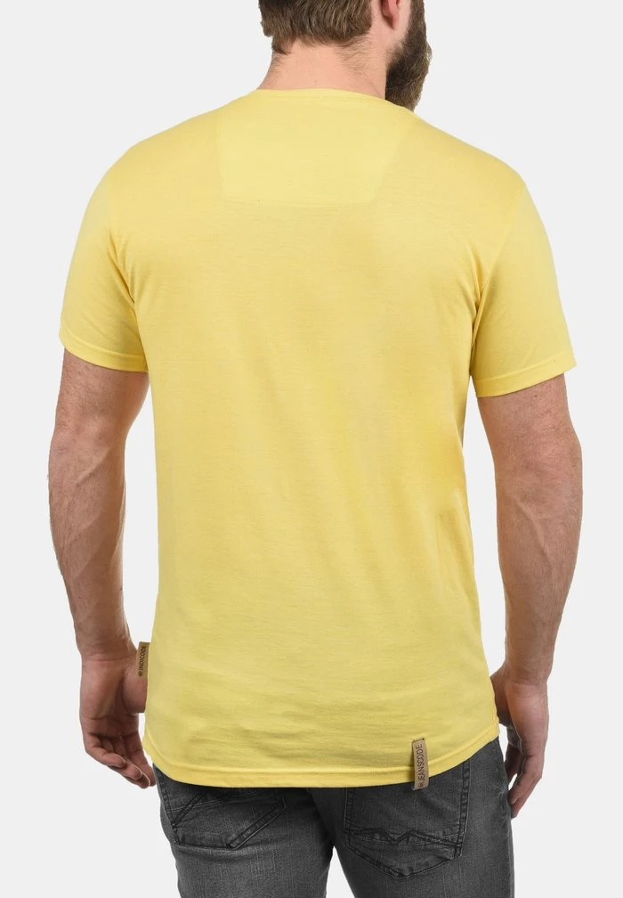 Bon marché ⭐ INDICODE 🥰 JEANS IDART - T-shirt Imprimé - Golden Beam 😉 – Image 2