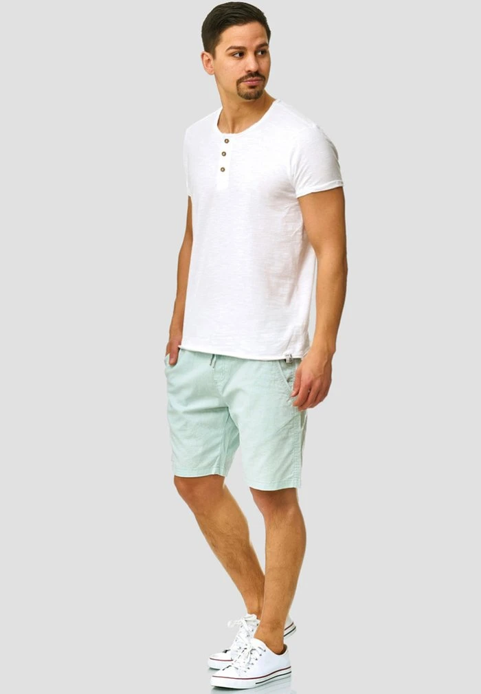 Vente flash đ INDICODE JEANS REGULAR FIT - Short - Turquoise đ â Image 2