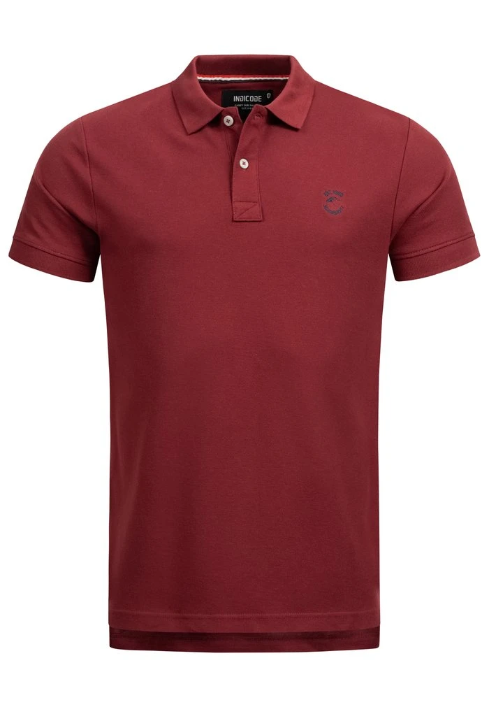 De gros đ INDICODE đ„° JEANS WADIM - Polo - Bordeaux â€ïž â Image 5