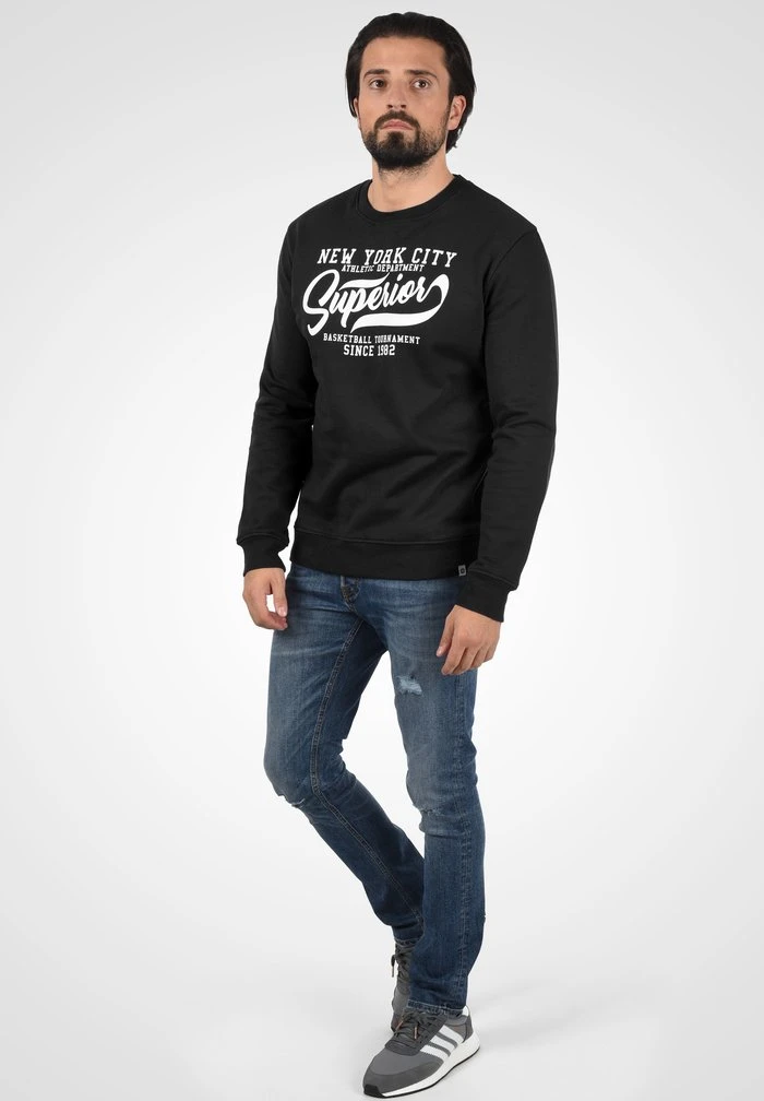 Top 10 💯 INDICODE JEANS IDGALILERO - Sweatshirt - Black 👏 – Image 2