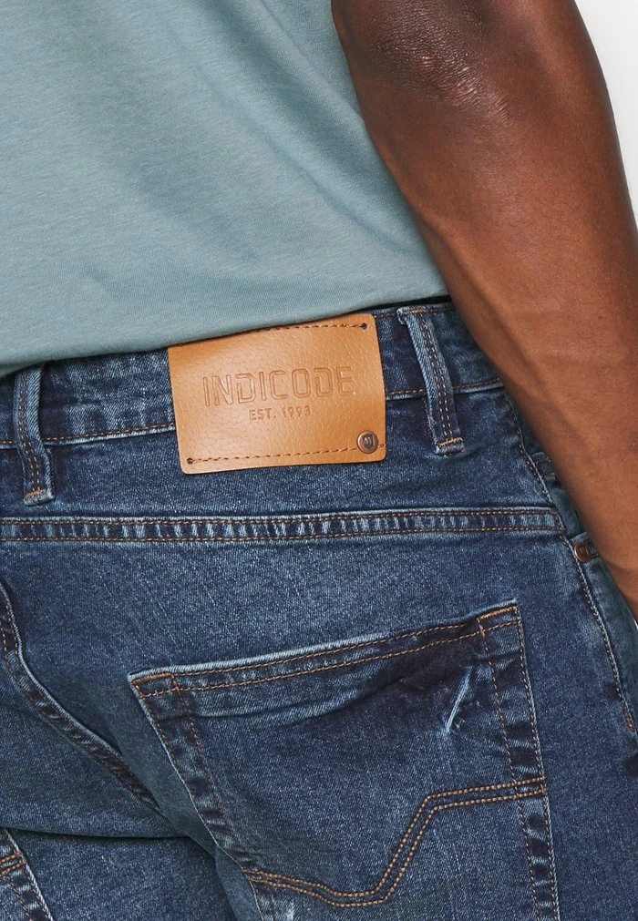 Promo ✔️ INDICODE ✔️ JEANS KADEN - Short En Jean - Medium Indigo 🥰 – Image 5