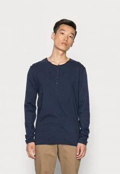 Offres 🥰 INDICODE JEANS SONG - T-shirt à Manches Longues - Navy 🔥