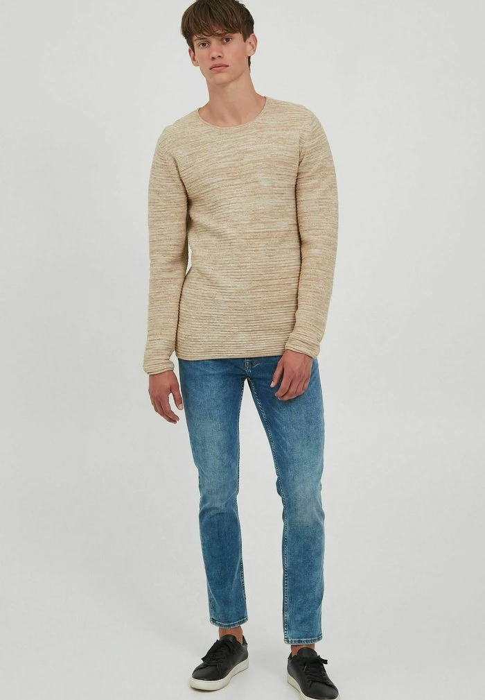 Sortie ⭐ INDICODE JEANS IDBAYNE - Pullover - Cornstalk 😀 – Image 2