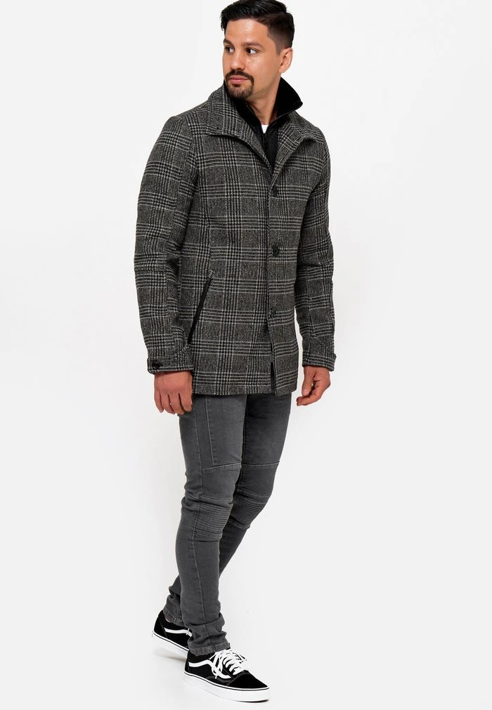 Grosses soldes 😉 INDICODE 😉 JEANS MÄNTEL BRITTANY - Veste Mi-saison - Raven ✔️ – Image 2