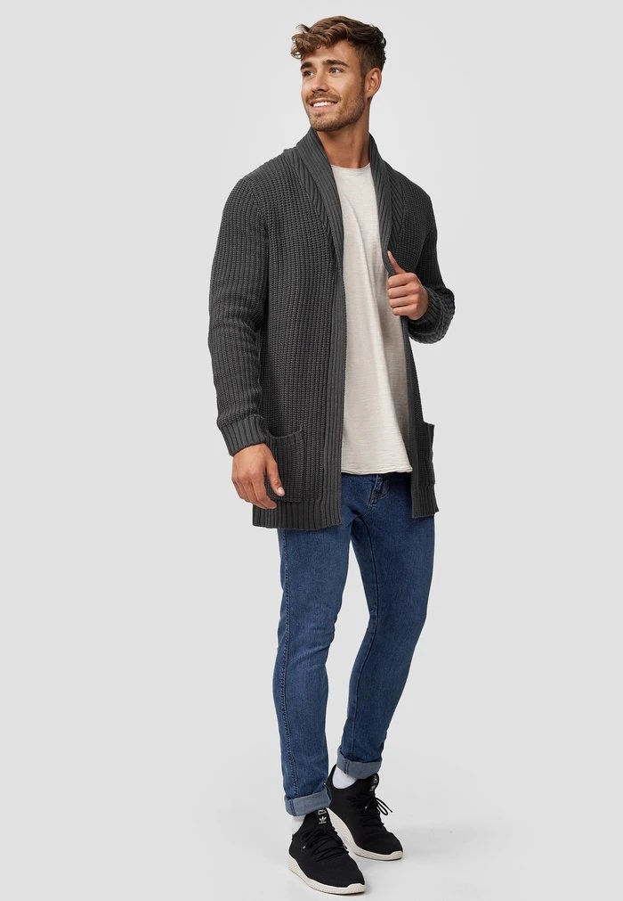 Les meilleures critiques de 🎁 INDICODE JEANS ANAHEIM - Gilet - Dk Grey 🔔 – Image 2
