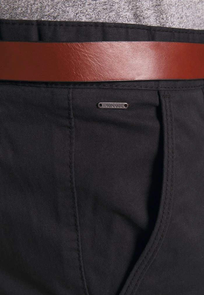 Remise ⭐ INDICODE 👍 JEANS GOVER - Chino - Black 🌟 – Image 5