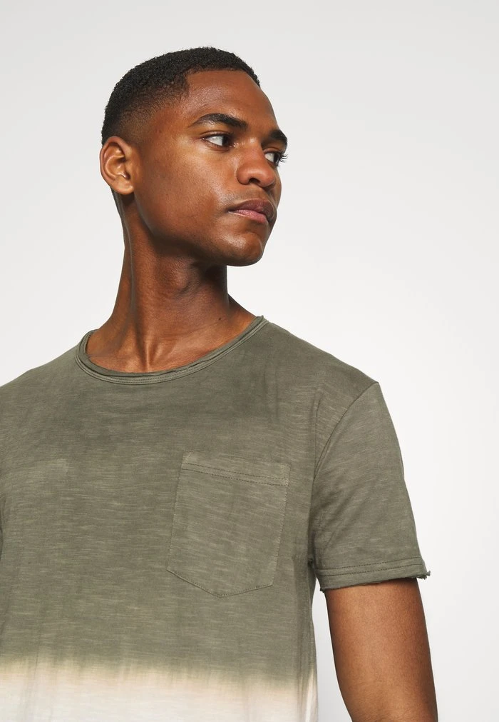 Tout neuf đ„° INDICODE JEANS HESS - T-shirt Imprimé - Army â â Image 4