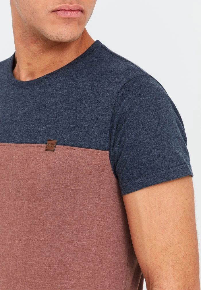 Vente flash 🎉 INDICODE 🥰 JEANS IDREMMOND - T-shirt Basique - Rootbeer ⌛ – Image 4