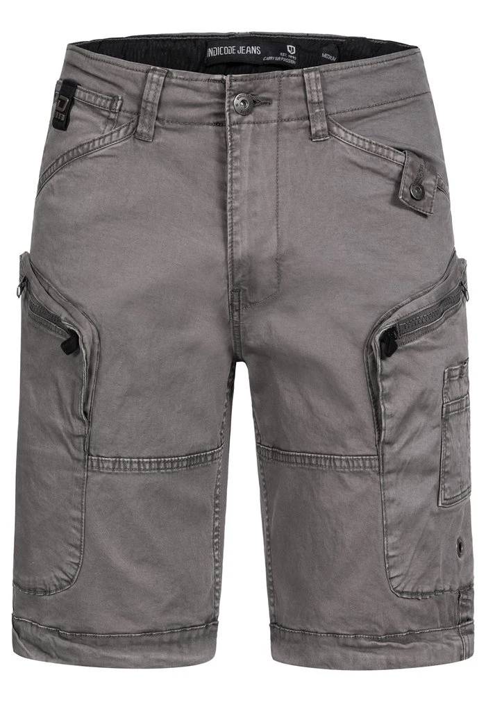Coupon đ INDICODE JEANS BOSA - Short - Pewter â â Image 5