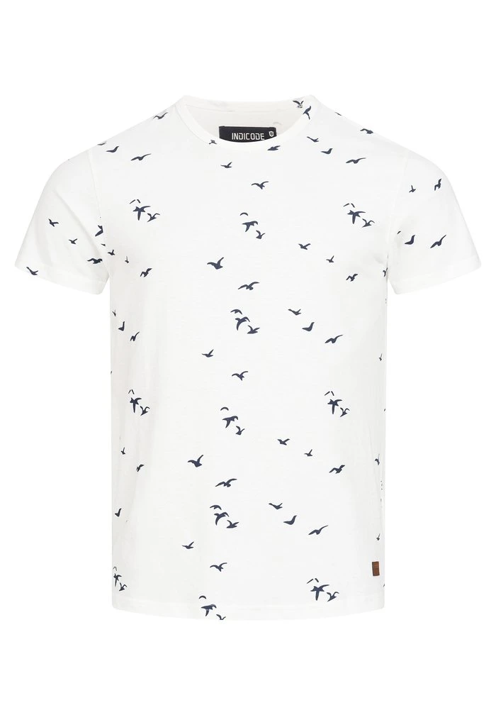 Meilleure affaire ❤️ INDICODE 💯 JEANS MCFARLAND - T-shirt Imprimé - Offwhite 😀 – Image 4