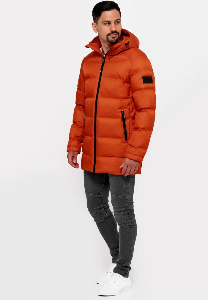 Meilleure vente đ„ INDICODE JEANS Veste D'hiver - Orangeade â€ïž â Image 2