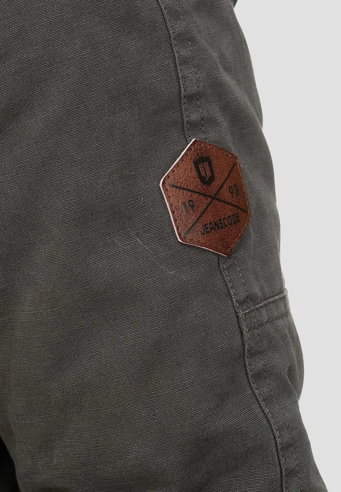 De gros 🤩 INDICODE 🧨 JEANS Veste D'hiver - Anthracite ⌛ – Image 5