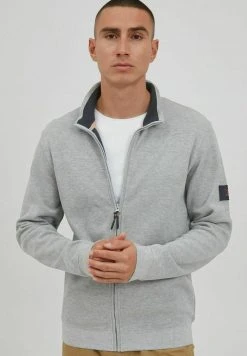 Grosses soldes 😀 INDICODE JEANS IDARCELIO - Gilet - Light Grey Mix 😀