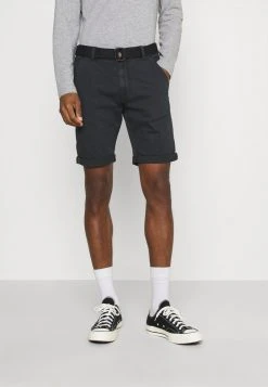 Le moins cher 💯 INDICODE JEANS KAISER CHINO EXCLUSIV - Short - Black 🥰