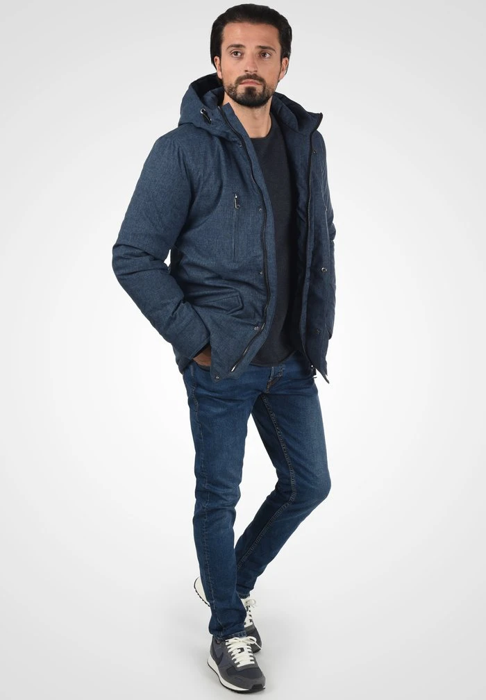 Meilleur prix đ€© INDICODE JEANS SCIPIO - Veste D'hiver - Navy Mix đ â Image 2