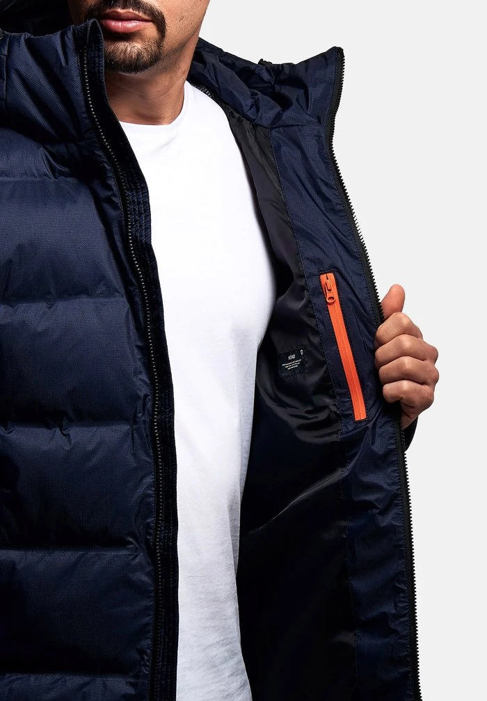 Meilleure vente đ INDICODE JEANS Veste D'hiver - Navy â â Image 8