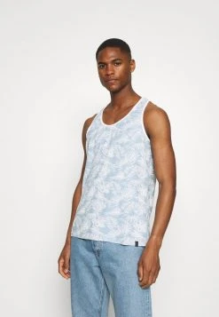 De gros 🥰 INDICODE JEANS BREW - Débardeur - Blue Wave 😀