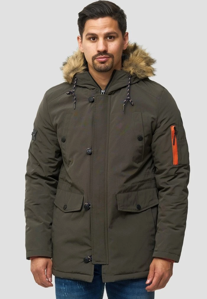 Tout neuf ❤️ INDICODE JEANS LEICESTER - Veste D'hiver - Dark Green 🌟