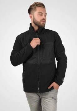 Nouveau 🌟 INDICODE JEANS IDBIRCH - Veste Polaire - Black 🎁