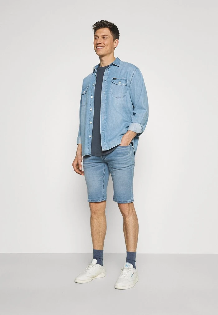 Acheter ✔️ INDICODE ⭐ JEANS COMMERCIALKEN - Short En Jean - Blue Wash 👏 – Image 2