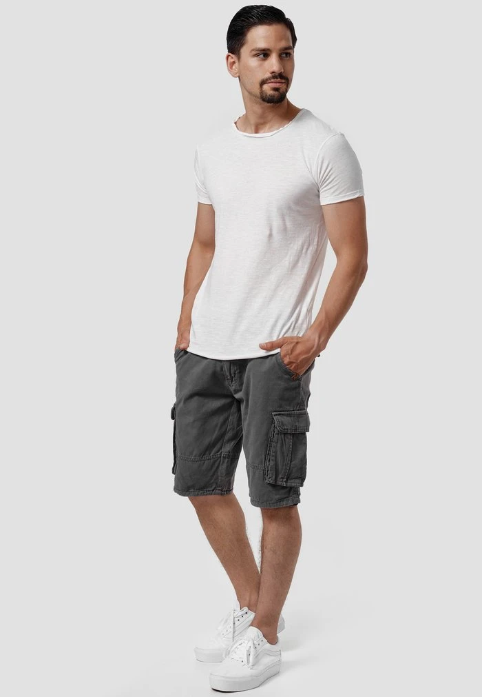 Meilleur prix 🤩 INDICODE JEANS MONROE - Short - Iron 🔔 – Image 2