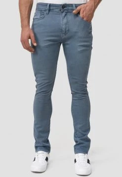 De gros ✔️ INDICODE JEANS MILOS - Jean Slim - China Blue 🛒