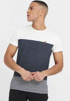 Vente flash ✨ INDICODE 🔥 JEANS IDREMMOND - T-shirt Basique - Navy 👏