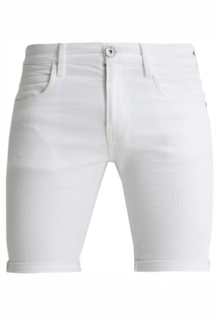 De gros đ INDICODE âš JEANS KADEN - Short En Jean - Offwhite â â Image 5