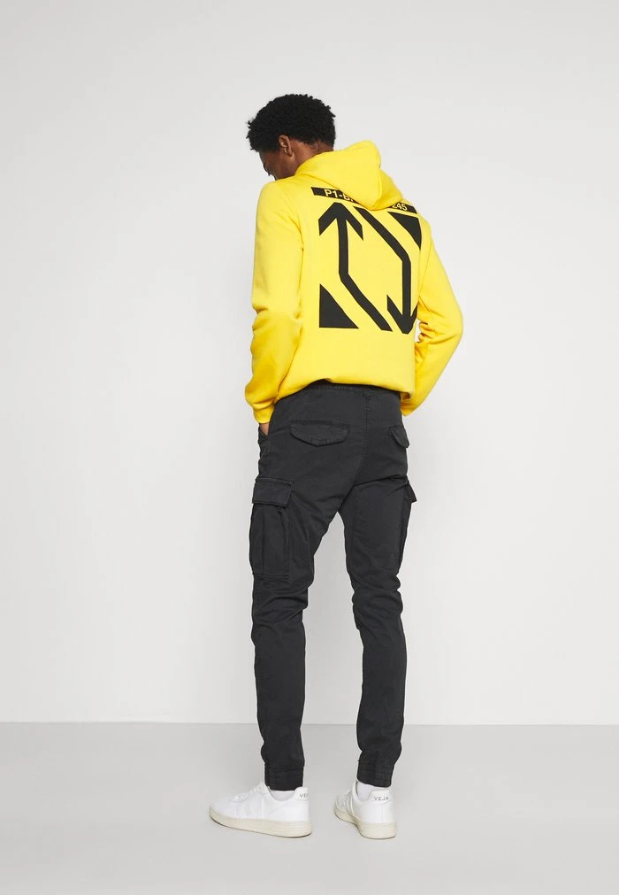 Promo đ€© INDICODE JEANS VILLANUVA - Pantalon Cargo - Black đ â Image 3