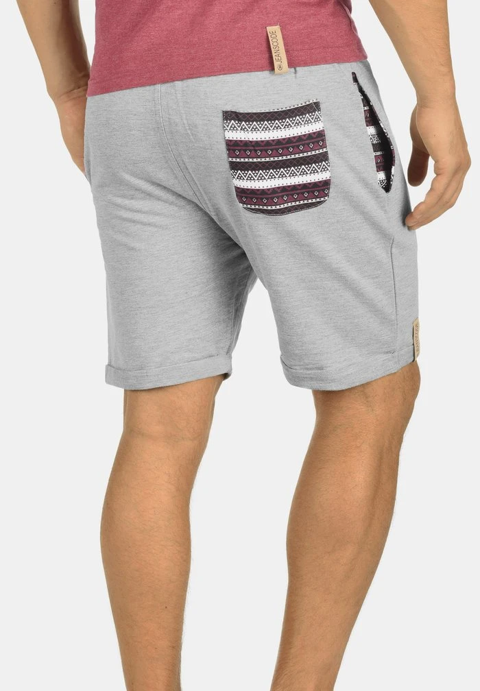 Meilleure affaire 🤩 INDICODE JEANS IDIAN - Short - Light Grey 🌟 – Image 2