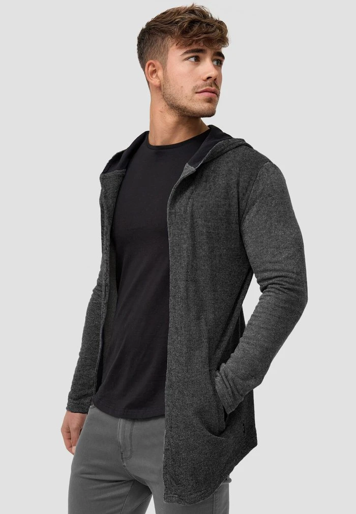 Grosses soldes 🔔 INDICODE JEANS Gilet - Black 🧨 – Image 4