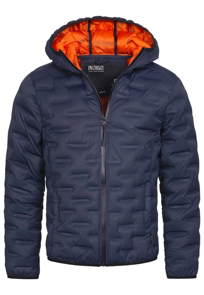 Meilleur prix 🥰 INDICODE 🥰 JEANS OCHOA - Veste Mi-saison - Navy ⭐ – Image 5